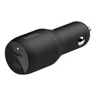 Cargador De Coche Belkin De 36 W Con Doble Usb Y 2 Puertos Usb-c Pd De 18 W