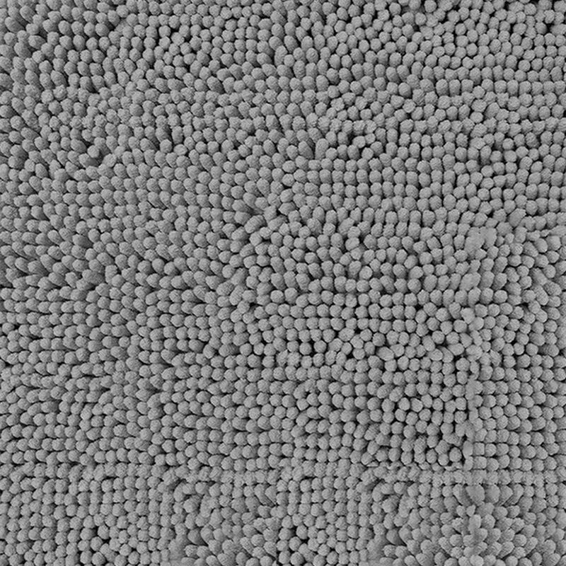 Tapete Shaggy 40cm x 60cm Gris plata image number null