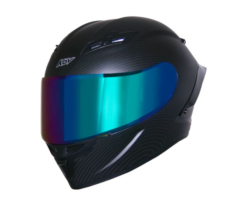 Casco Kov Kc1 Negro Carb&oacute;n L image number null
