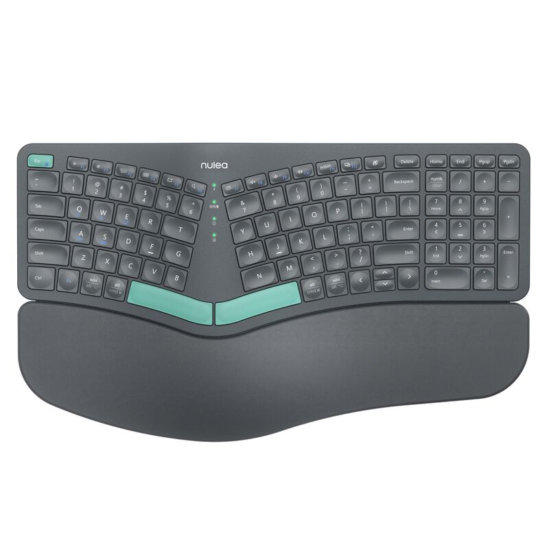 Teclado Nulea Ergon&oacute;mico Dividido Inal&aacute;mbrico R... image number null