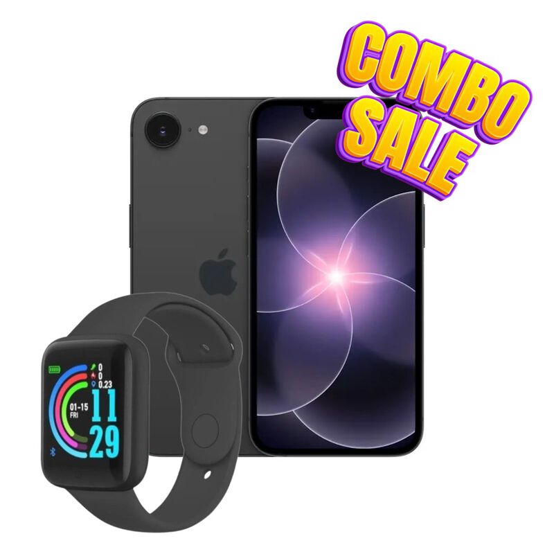 Combo iPhone 17e 256gb Negro + Smartwatch image number null