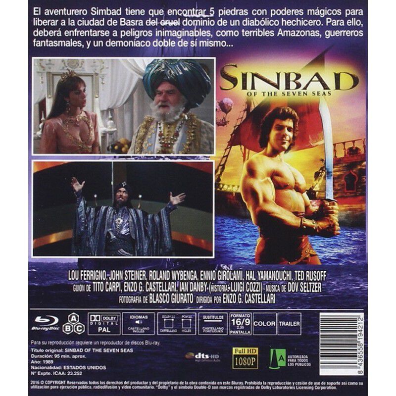 Simbad, El Rey De Los Mares (1989) - Simbad De ... image number null
