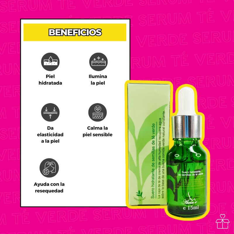 S&eacute;rum Te Verde Acido Hialuronico Anti Arrugas H... image number null