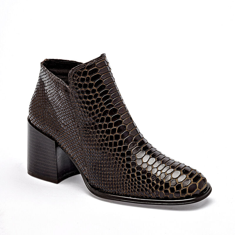 Gino Cherruti bot&iacute;n tac&oacute;n para mujer  caf&eacute; cod ... image number null