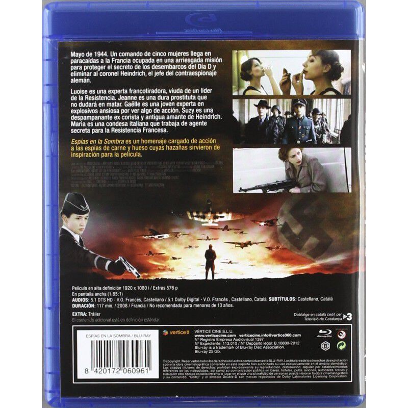 Esp&iacute;as En La Sombra [blu-ray] (2008) Les Femmes... image number null
