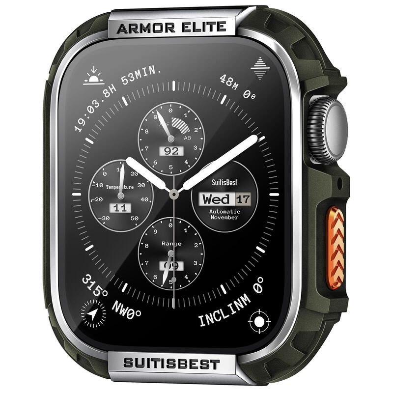 Funda Suitisbest Metal Rugosa 46mm para Apple W... image number null