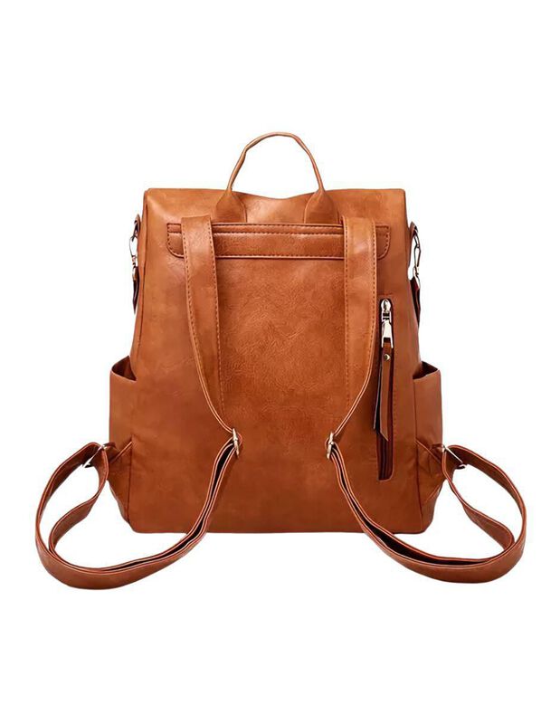 Bolsa Backpack Pink Brule De Piel Unisex image number null