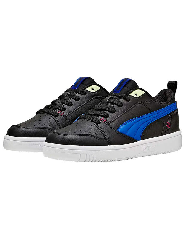 Tenis Joven Puma Rebound V6 Lo Mid Negro 397941... image number null