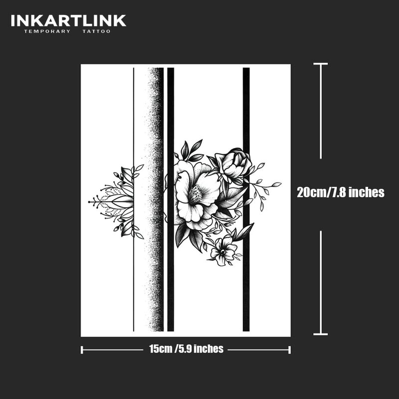 Tatuaje Temporal Inkartlink &ndash; 2 Hojas Con Aspec... image number null
