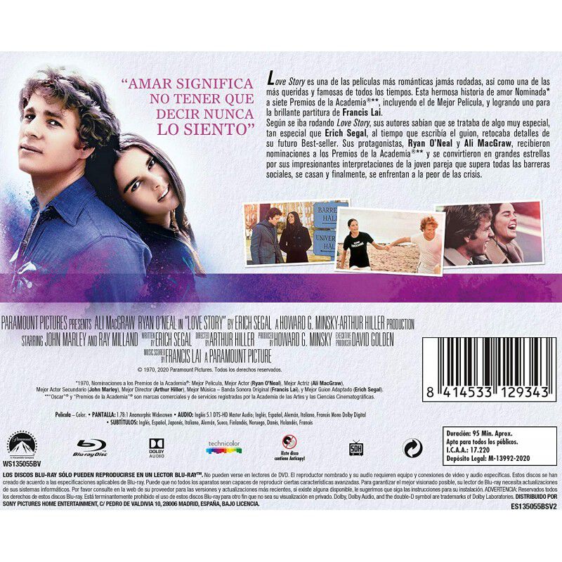 Historia De Amor - Edici&oacute;n Horizontal (bd) [blu... image number null