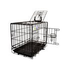 Fancy Pets Jaula Metálica Para Perro De 1 A 5 Kilos Tamaño Chico Con 19 Pulgadas
