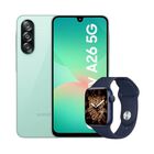 Combo Samsung Galaxy A26 5G 8+256 GB  Verde Menta + Smartwatch T500