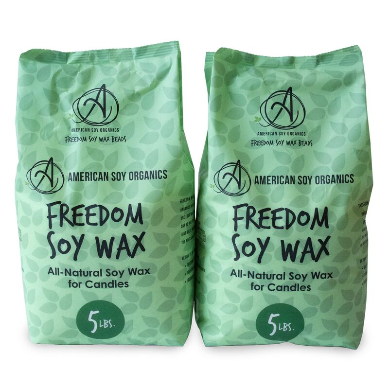 Vela Freedom De Soja Wax Beads American Soy Org... image number null