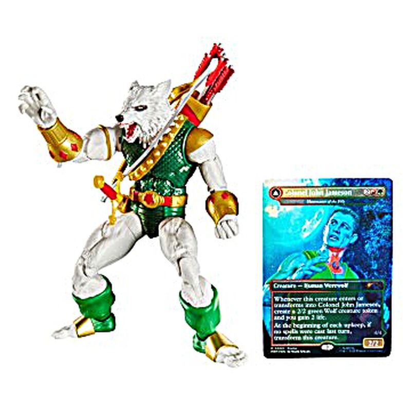 Figura Acci&oacute;n Marvel Legends Man-wolf Multicolo... image number null