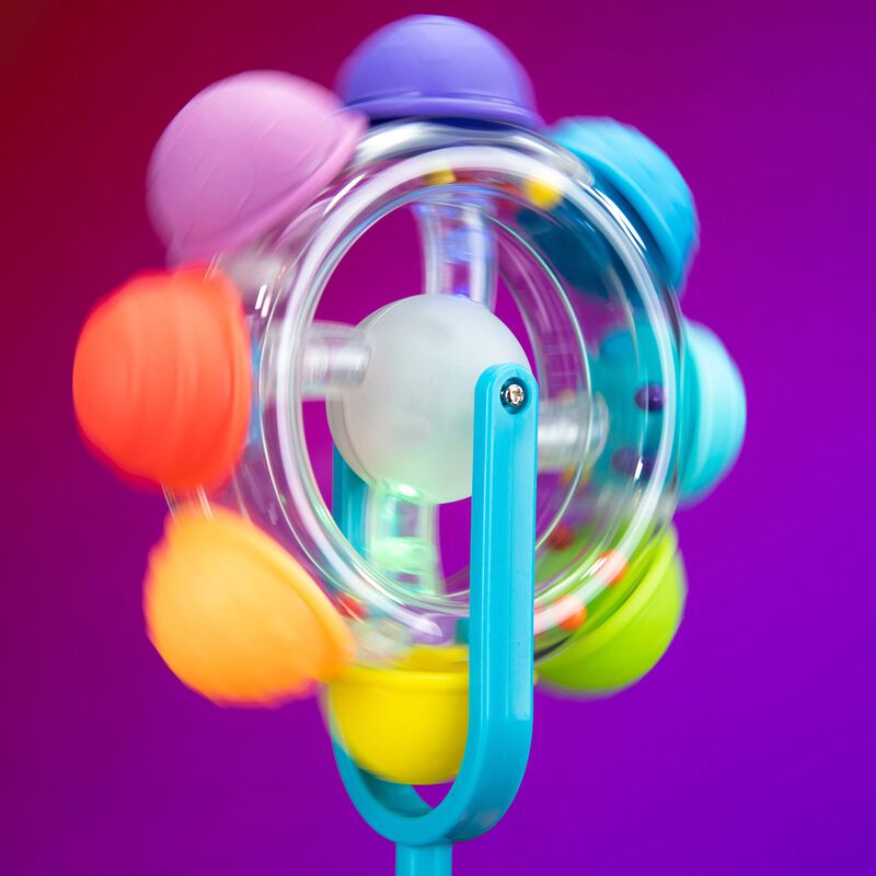 High Tray Toy Sassy Rainbow Wheel Para Mayores ... image number null