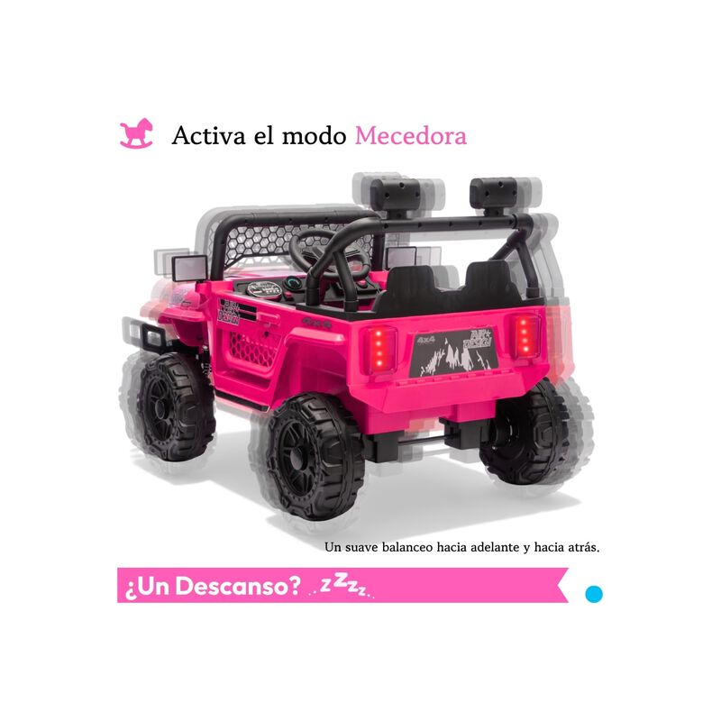 Carro El&eacute;ctrico Montable 12v Doble Motor Contro... image number null