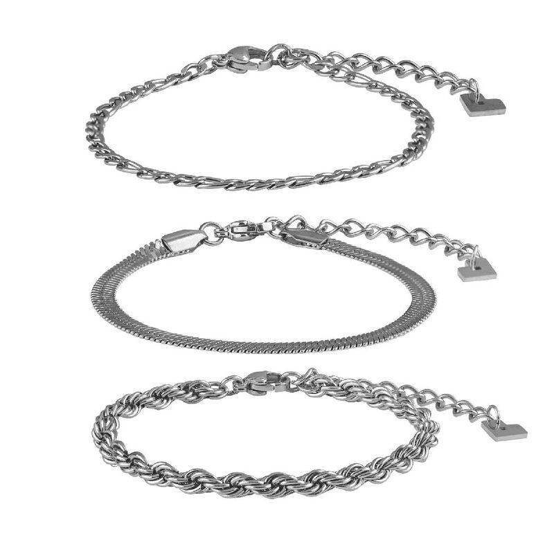 Set De Pulseras Soma Luckyly 3 Pulseras Mujer B... image number null