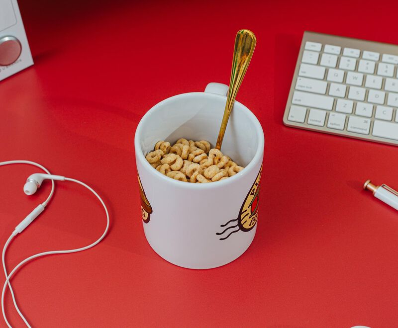 Taza De Caf&eacute; Silver Buffalo Futurama Planet Esp... image number null