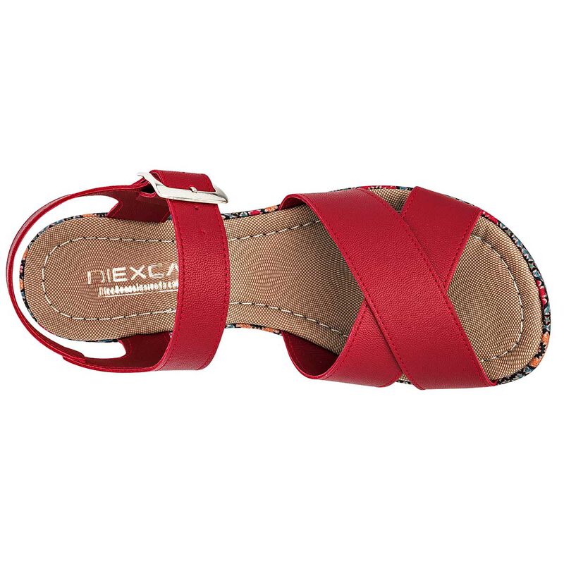 Diexca Sandalia para mujer rojo image number null