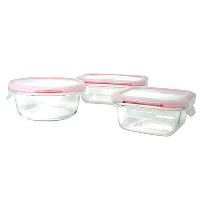 Set Brandtrendy 12 Recipientes de Vidrio con Ta... image number null