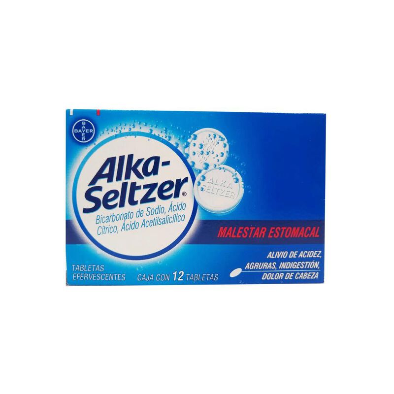 Alka Seltzer 0.324/1/1.976 G 12 Tableta(s) image number null