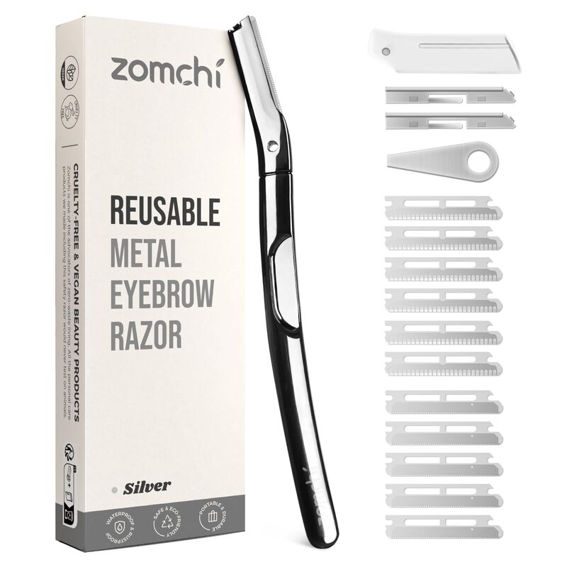 Maquinilla De Afeitar Para Cejas Y Rostro Zomch... image number null