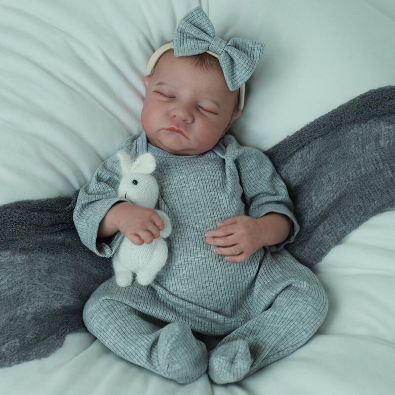 Mu&ntilde;eca Reborn Scom Realistic De Silicona Para N... image number null