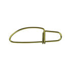 Seguro Pesca Broche Gancho Lat&oacute;n No. 8 144 Pzs Durable Gim