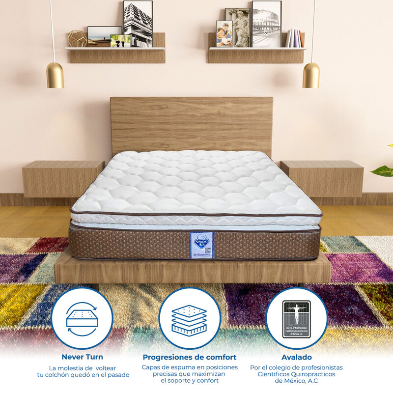 Colchón Individual Ortopédico  Spring Air Comma... image number null