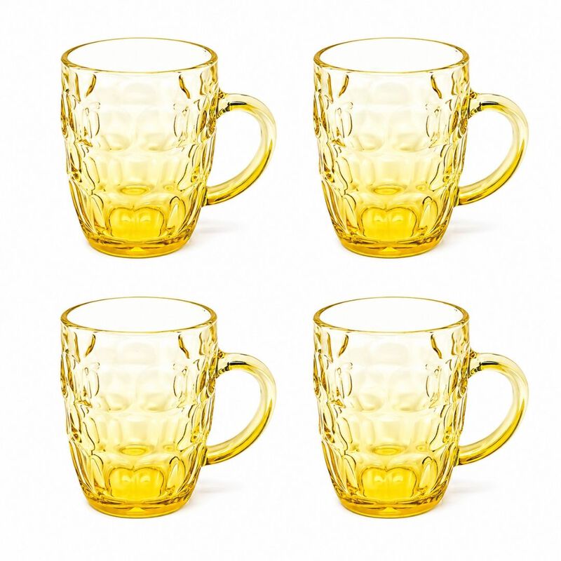 Set De 4 Tarros Cerveceros De Vidrio Ideen Amar... image number null