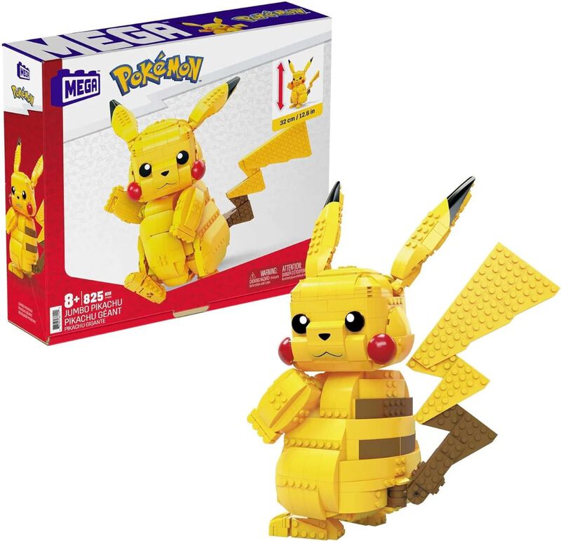Mega Construx Pok&eacute;mon Jumbo Pikachu FVK81 image number null