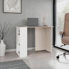 Escritorio Librero Avis Blanco Virtual Muebles