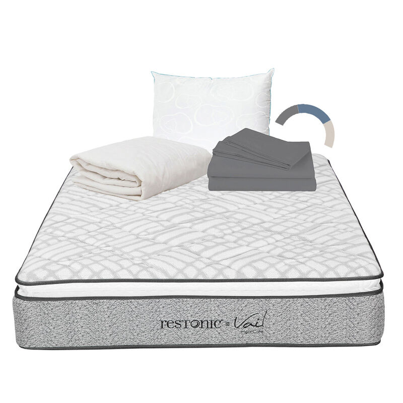 Colch&oacute;n King Size Vail + Almohada De Osos + Pro... image number null