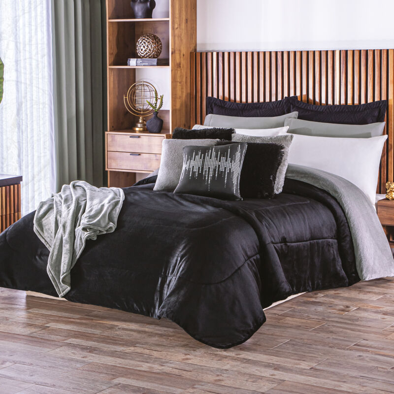 COBERTOR OZZY ANDROMEDA V2 GRIS MAT/IND image number null