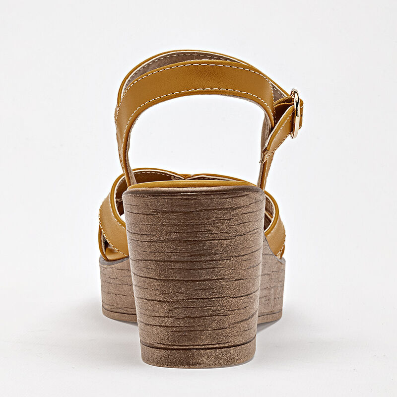 Been Class sandalia plataforma para mujer amari... image number null