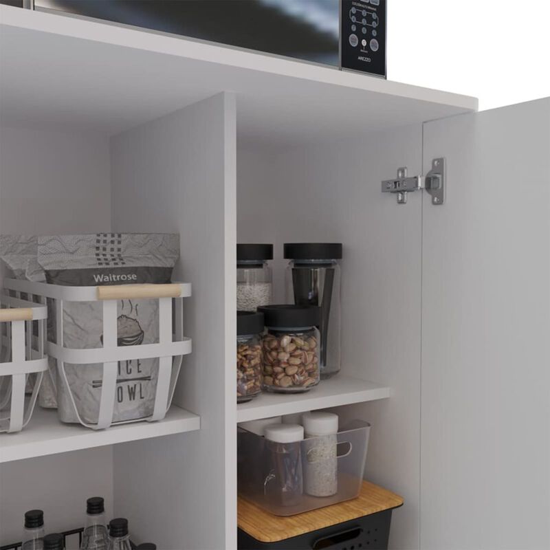 Mueble de Microondas Roni , 4 espacios, Puerta ... image number null