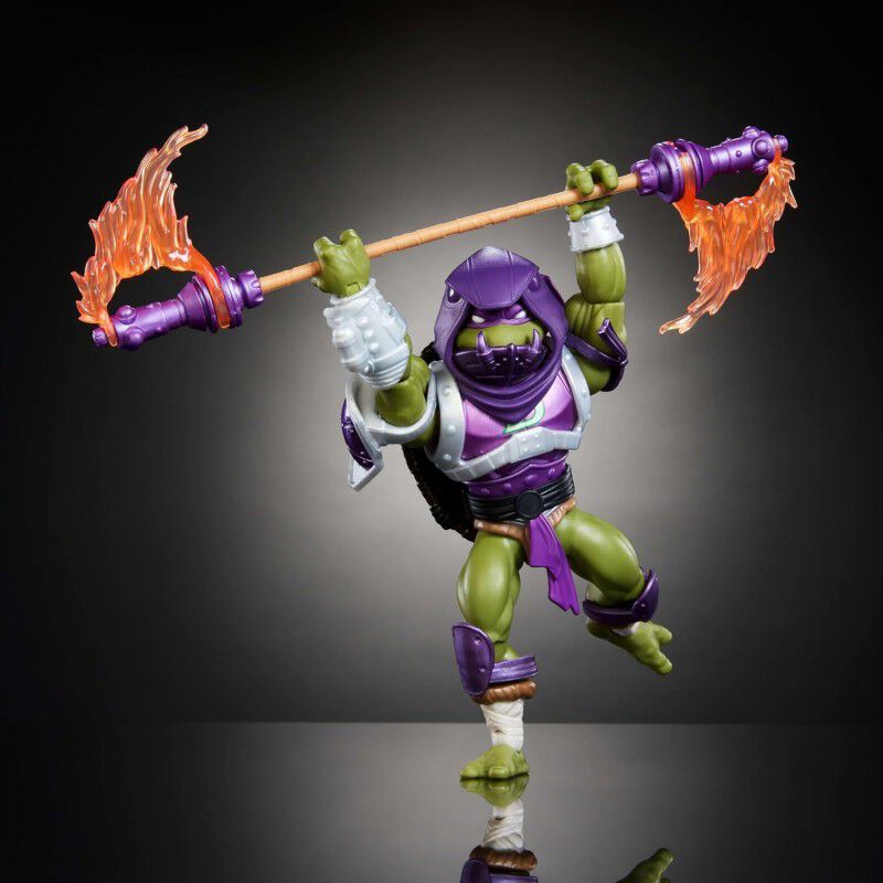 Figura Donatello MOTU X TMNT Turtles of Graysku... image number null
