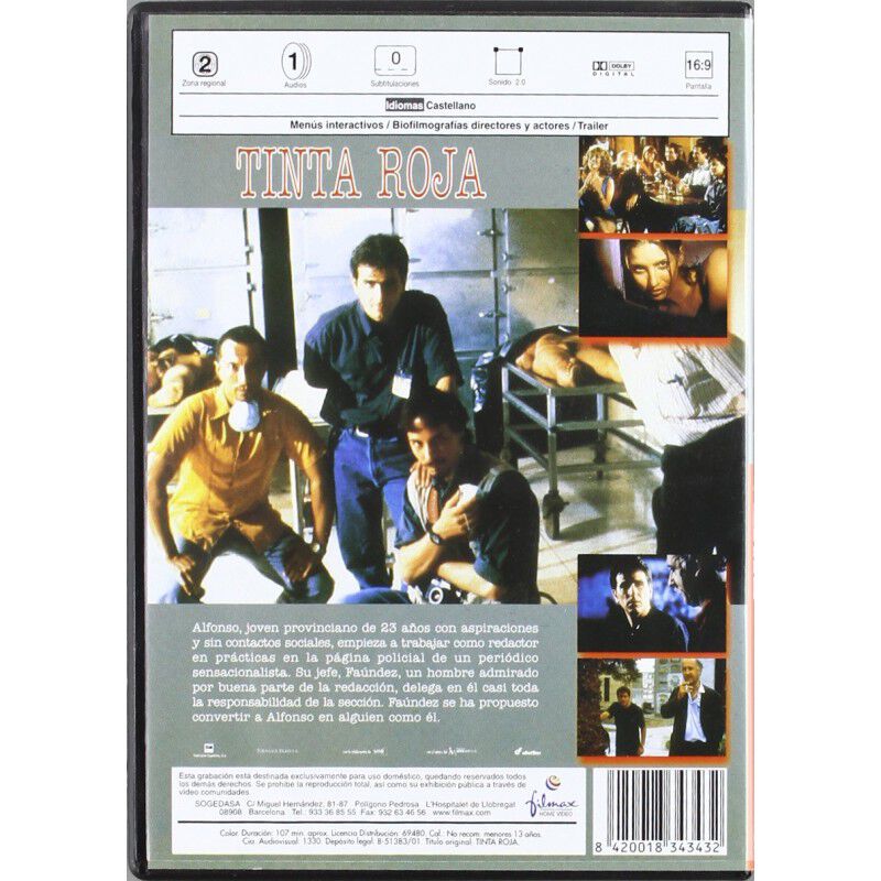 Tinta roja [DVD] image number null