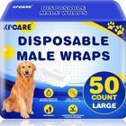 Pa&ntilde;ales Desechables Para Perros Machos Xpcare, Grandes, 50 Unidades, A Prueba De Fugas