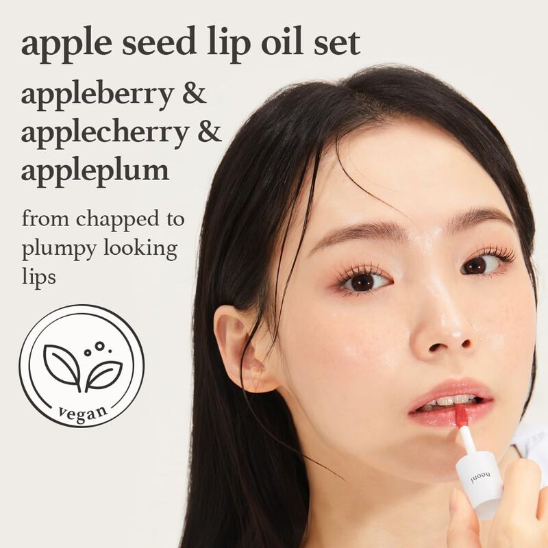 Set De Aceites Labiales Nooni Vegan Appleseed A... image number null