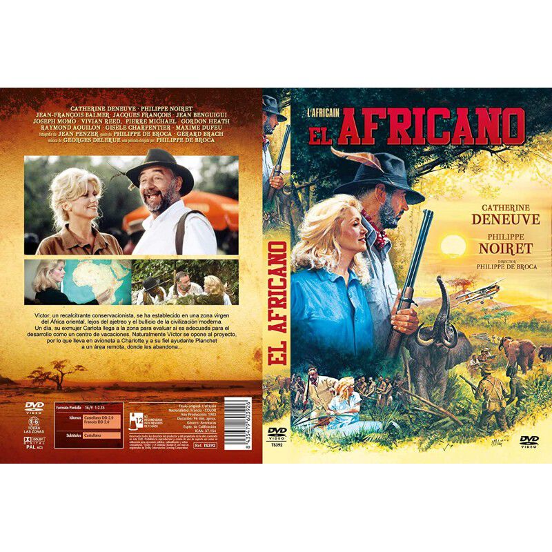 El Africano Dvd 1983 L'africain [dvd] image number null