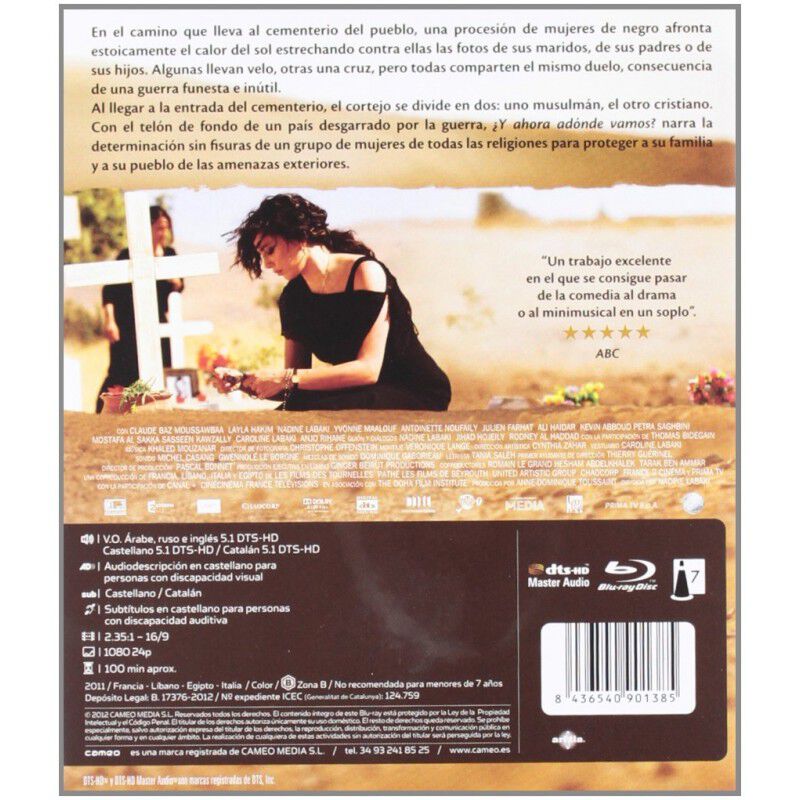 &iquest;Y ahora, ad&oacute;nde vamos? [Blu-ray] (2011) (&iquest;A d&oacute;... image number null