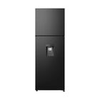 Refrigerador Aucma 11 Pies C&uacute;bicos Top Mount Con Despachador De Agua Negro Artmf11xxhxd