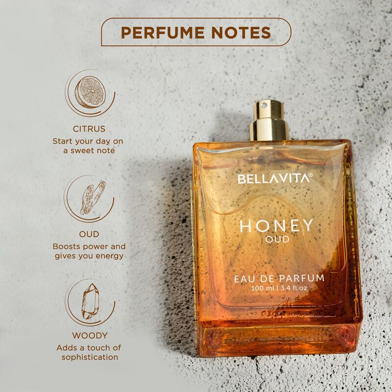 Perfume Bellavita Honey Oud Eau De Parfum 100 M... image number null