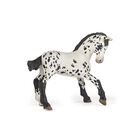 Figura Papo Con Caballos, Potros Y Ponis Black Appaloosa Foal