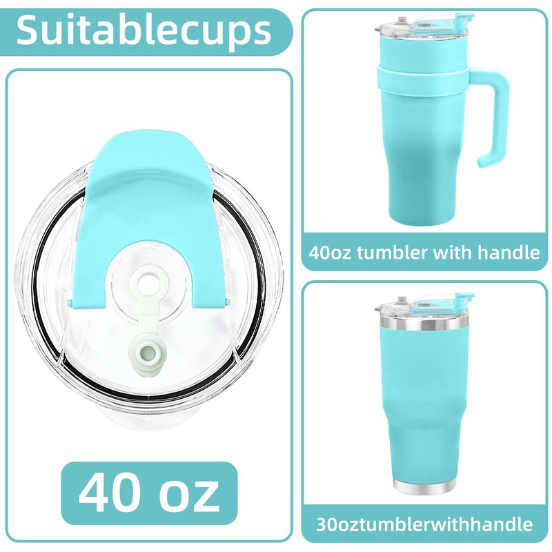 Tapas Para Tumbler Aiheart 2 Unidades 9 &times; 10 cm... image number null