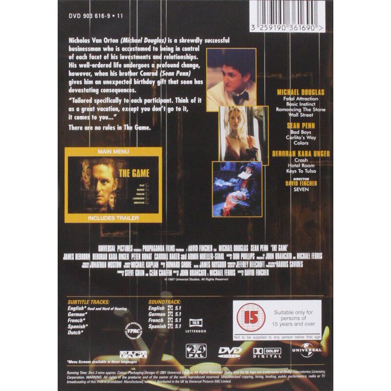 The Game [reino Unido] [dvd] image number null