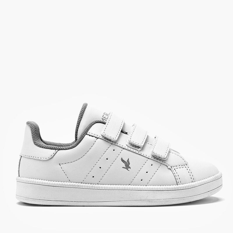 American Fire tenis para ni&ntilde;o  blanco gris cod ... image number null