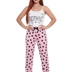 Conjunto Pijama Mujer Blusa Y Pantal&oacute;n Dama Pij-089 Dise&ntilde;o 33 Piyama Pyjama