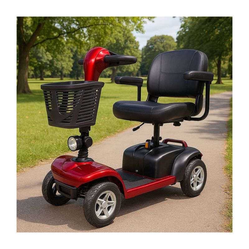 Silla Ruedas El&eacute;ctrica Scooter Recargable Luz L... image number null